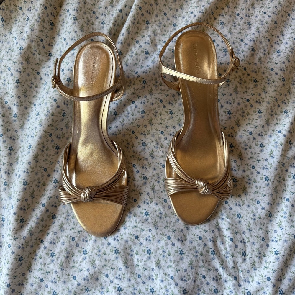 Reformation Petra cylinder heel - Picture 3 of 9
